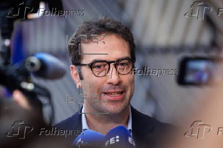 Eurogroup finance ministers meeting in Brussels
