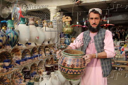 Traditional pottery factory in Kandahar