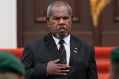 Papua New Guinea's Governor General Bob Dadae visits Berlin