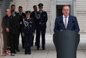 Recruits of the German Armed Forces take public ceremonial oath in Berlin