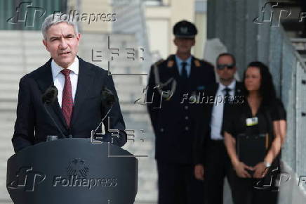 Recruits of the German Armed Forces take public ceremonial oath in Berlin