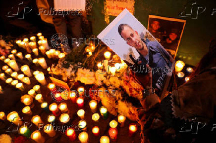 Mexican journalists protest against the killing of Al Jazeera journalists in Gaza