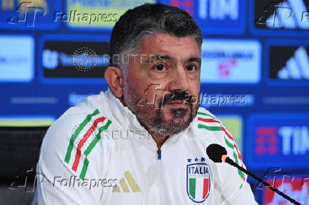 Gennaro Gattuso first training session with Italy