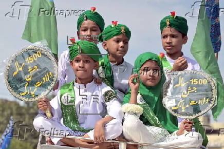 Pakistan celebrates the birthday of Prophet Muhammad