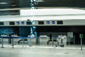 Fotos dentro do Aeroporto Internacional Salgado Filho, em Porto Alegre