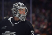 NHL: Stanley Cup Playoffs-Edmonton Oilers at Los Angeles Kings