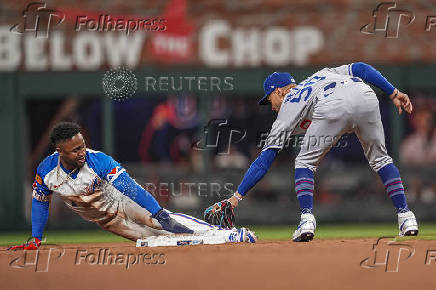 MLB: Los Angeles Dodgers at Atlanta Braves