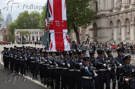 London procession to commemorate 80th anniversary of VE Day