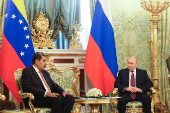 Nicolás Maduro se reúne con Vladimír Putin en Rusia