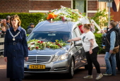 Funeral procession of kidnapping victims in Beerta