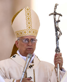 Pope Leo XIV leads the Regina Caeli prayer in St. Peter's Square at the Vatican