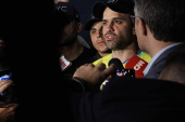 Pablo Marçal dá entrevista após o primeiro turno da eleição de 2024