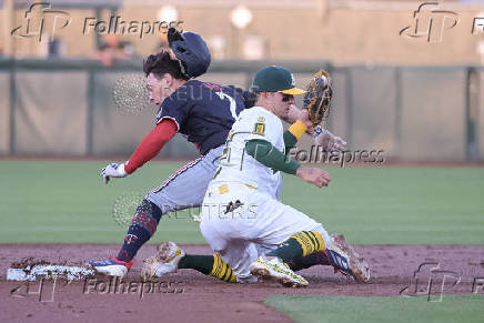 MLB: Minnesota Twins at Athletics