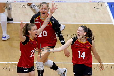 FIVB Volleyball Women's Nations League - Germany vs Serbia