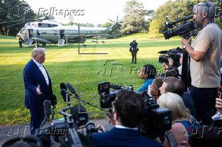 US President Donald Trump departs for NATO summit