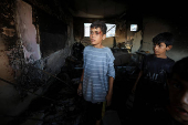 Aftermath of Israeli attacks, in Gaza City