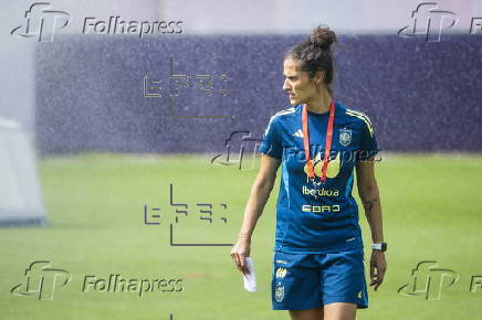 UEFA Women's EURO 2025 qualifier - Spain's training