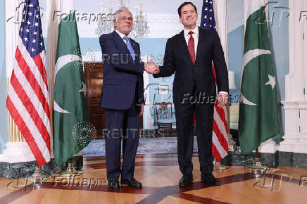 U.S. Secretary of State Rubio meets with Pakistani Foreign Minister Dar in Washington