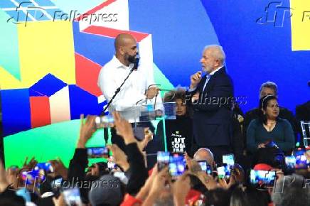 O Presidente Lula, participou do anúncio do novo PAC seleção 2025