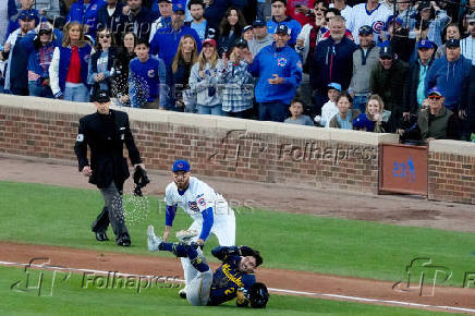 MLB: Playoffs-Milwaukee Brewers at Chicago Cubs