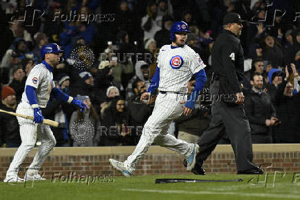 MLB: Texas Rangers at Chicago Cubs