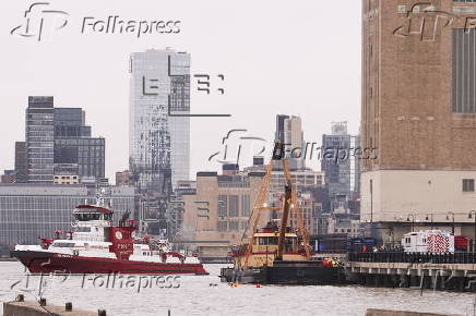 Helicopter Crashes into Hudson River near Jersey City, New Jersey