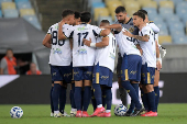 Partida entre Fluminense e Aparecidense válida pela  Copa do Brasil.