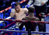Boxing Super Middleweight championship - Canelo vs Scull