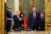 Russian President Putin and Cuban President Diaz-Canel meet in Moscow