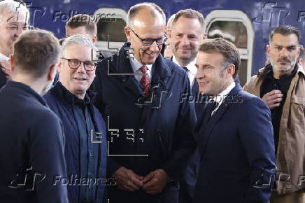 European leaders visit Ukraine