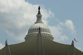The dome of the U.S. Capitol in Washington