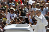 Pope Leo attends his weekly general audience
