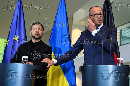 Ukraine's President Zelenskiy visits Germany