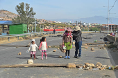 Evo Morales supporters continue blocking main avenues, in Cochabamba