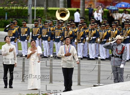 Philippine President presides over Independence Day celebration