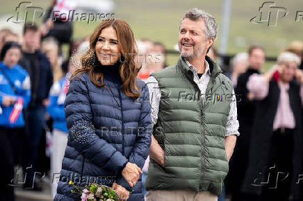 Denmark Royal Couple on an official visit to the Faroe Islands