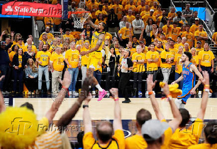 NBA: Finals-Oklahoma City Thunder at Indiana Pacers