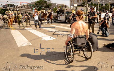 'No Kings' protest in Los Angeles
