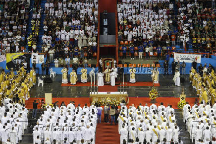 Celebração de Corpus Christi em Belém