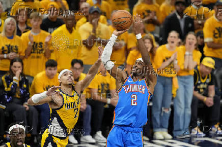 NBA: Finals-Oklahoma City Thunder at Indiana Pacers