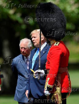 FILE PHOTO: U.S. President Donald Trump visits Britain