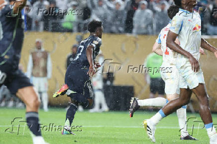 Partida entre Red Bull Salzburg contra o Real Madrid no Mundial de Clubes
