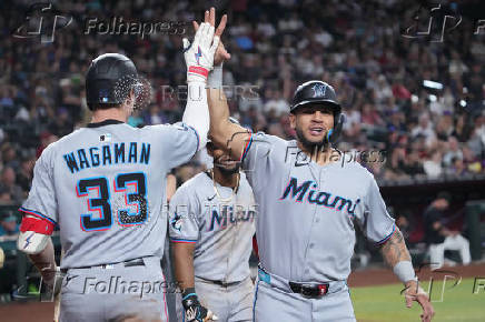 MLB: Miami Marlins at Arizona Diamondbacks