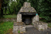 Irish famine era soup kitchen, in Lullymore