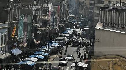 Rua 25 de março na polêmica mundial do trump