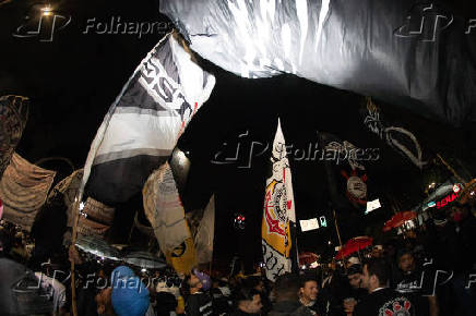 Protesto Torcida do Corinthians