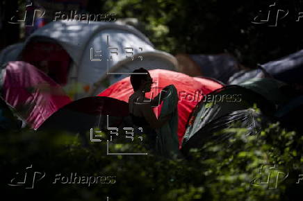 Sziget Festival on Shipyard Island in Budapest
