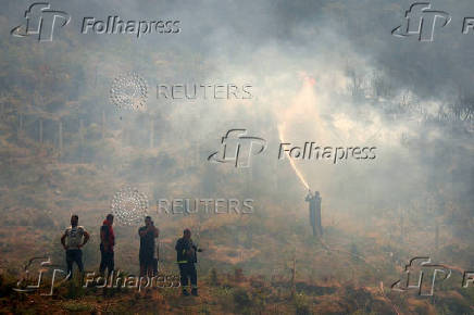 Wildfire in Albania