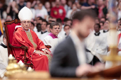 Mass to mourn Pope Francis held at St. Peter's Basilica