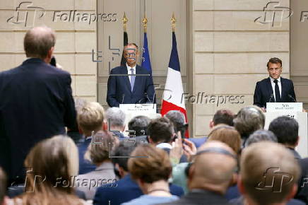 New German Chancellor Merz visits Paris